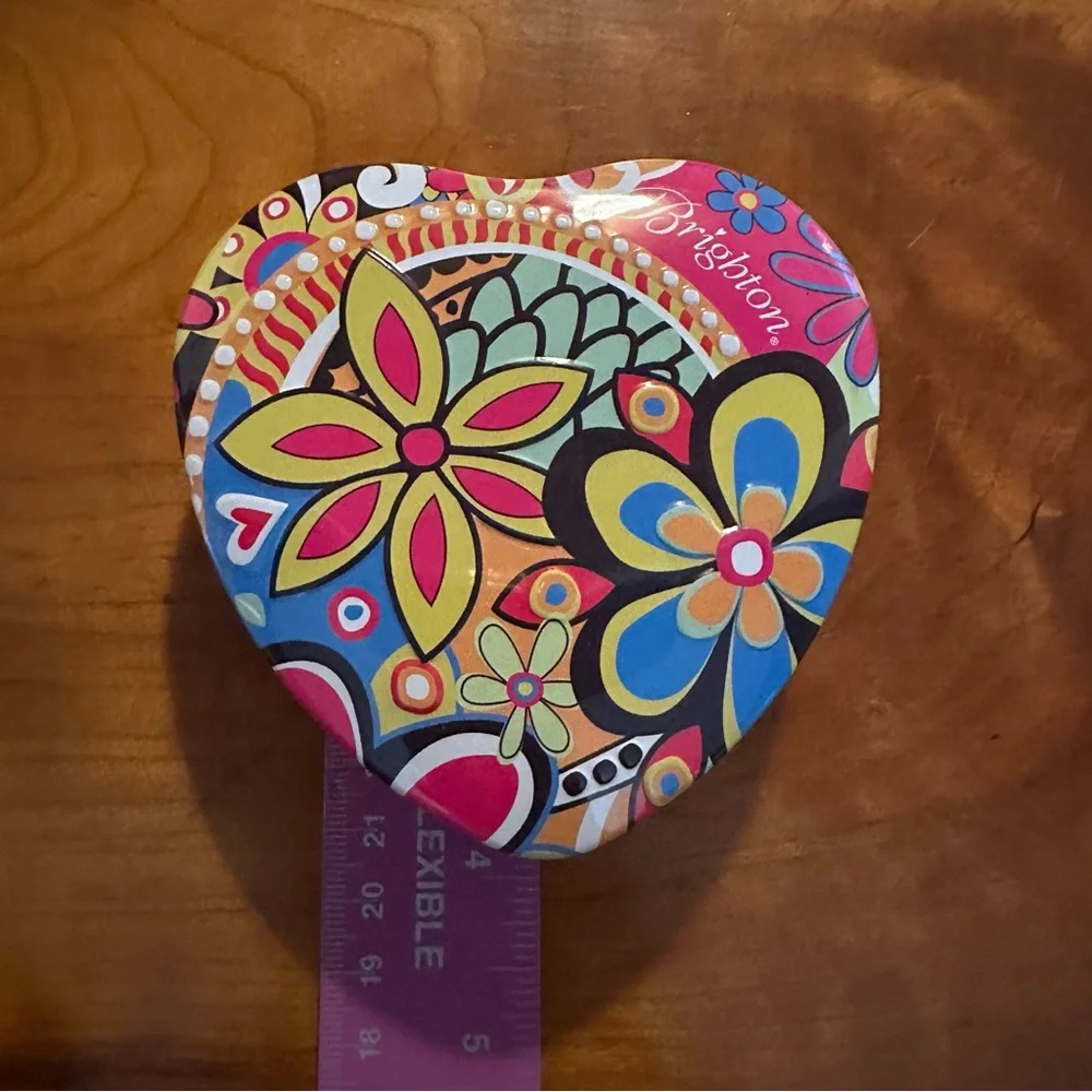 Brighton Floral Jewelry Gift Box - Early 2000s Flower Power Vibes